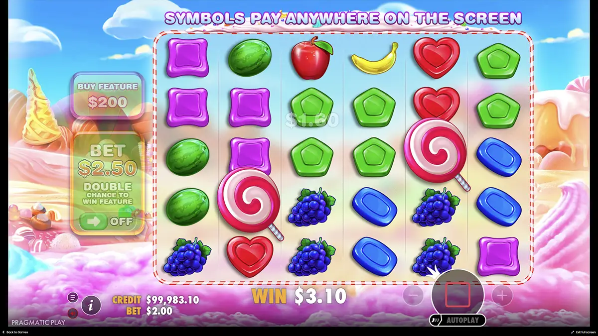 Гра в демо слот Sweet Bonanza