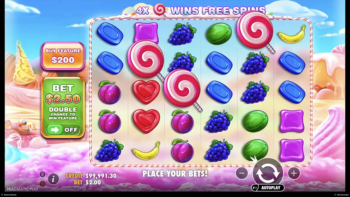 Де можна грати в демо Sweet Bonanza